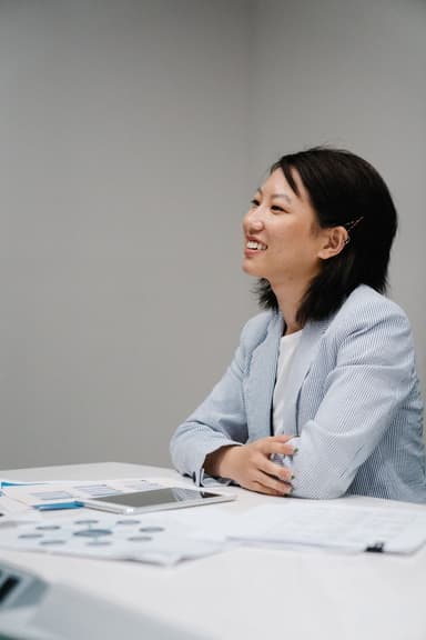 亞洲職場人物實拍素材